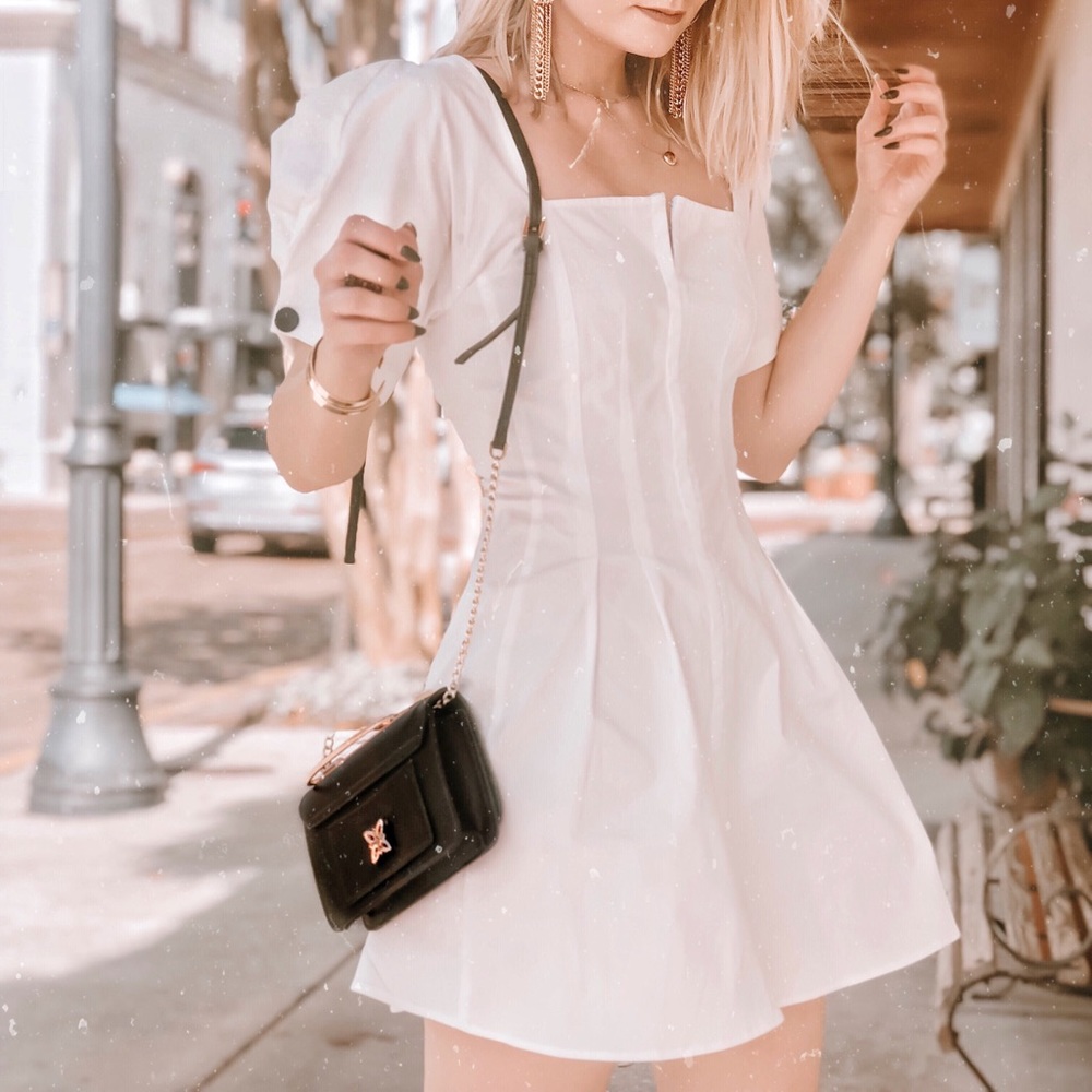 White dress